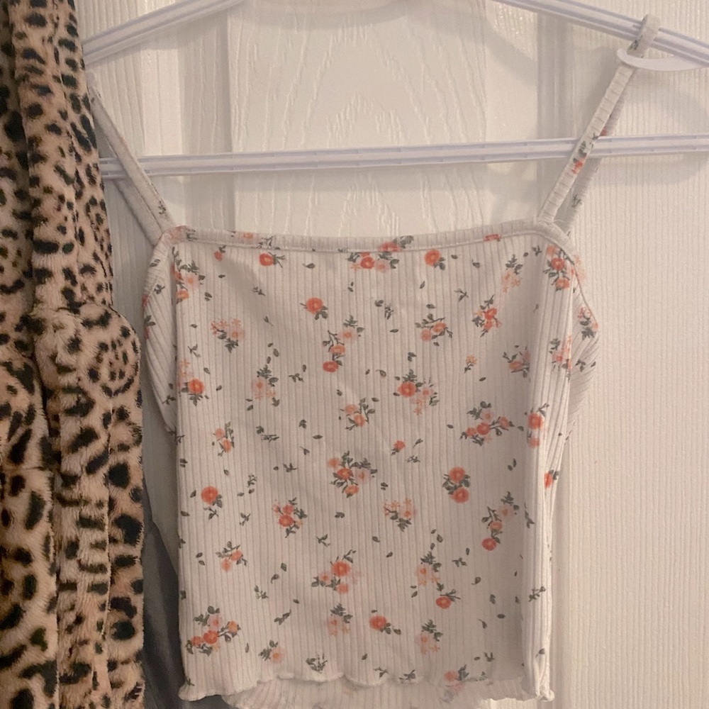 summer flower tank top